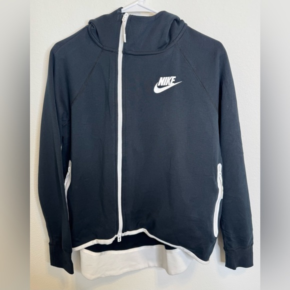 Nike Women's sportswear tech fleece oversized full Zip-Up Hoodie cape small - Picture 11 of 14